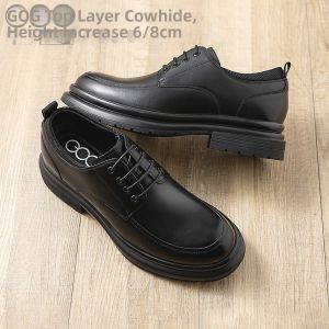 GOG | Elevation Men Leather Shoes 8cm