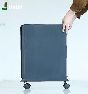 ขาตั้งเคสคอมพิวเตอร์แบบปรับได้ - ออกแบบพิเศษสำหรับวางใต้โต๊ะ พร้อมล้อคุณภาพสูงล็อคตำแหน่งได้แน่นหนา ST0006