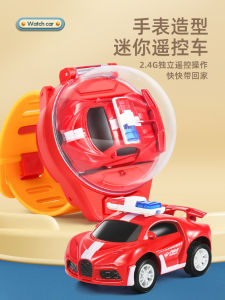 Childrens Wristwatch Remote Control Car Toy Boys Girls Toddler Kindergarten Christmas Gift Letop Baby Watch Police Car