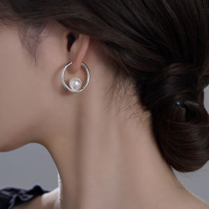 Bông Tai Đơn Giản Trang Sức Ngọc Trai