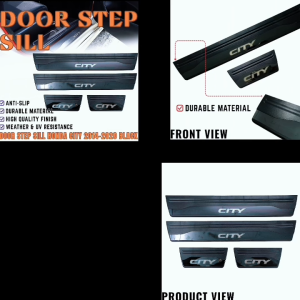 GECA SIDE STEP SILL CITY 2014-2020 BLACK (12416)