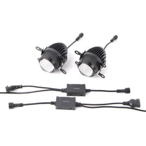 Universal H11 Fog Light 3 colors White Yellow Warm White Bi Led Projector Lens High/low beam Mini Fog Lamp Led Headlight