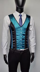 Mens Abdomen Corset Vest Tight Fitting Vintage Waistcoat Hand Made Shaping Tank Tops Slimming Lace Up Bones Costume XS To 6XL