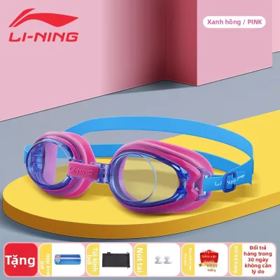 Li-Ning | Kính Bơi Chống Nước Chống Mờ Cao Cấp Cho Trẻ Em