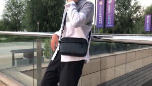 SL117 - Tas Selempang Pria Branded Pesta Sling Bag Cowok Kondangan Waterproof Premium Import