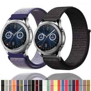 22mm 20mm nylon strap For Samsung Galaxy watch 6 5 4 3 Amazfit GTR Breathable bracelet wristband For Huawei watch 4 GT2/3 pro