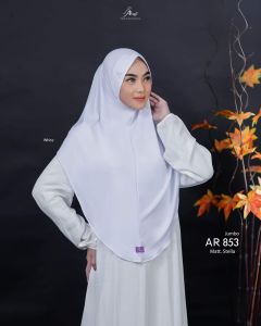 Arrafi AR 853 syari Jilbab hijab kerudung bergo krudung wanita dewasa jersey instan jumbo polos soft pet ringan terbaru new terlaris modern kekinian murah viral 2024 adem murah promo cantik pet antem bahan stella cantik bayar di tempat COD gratis ongkir