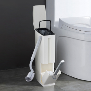 Stylish Narrow Slim Trashbin Dustbin/ Rubbish Bin/ waste Bin/ Capacity Washroom Bedroom Kitchen Toilet Dustbin