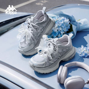 Kappa | Silver Breathable Thick Sole Anti-slip Dad Shoes