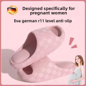 MONLEYTA | German Anti-Slip Bathroom Slippers Indoor Home EVA Silent Smell Resistant Bathing Couples Slippers Simple Style Summer Home Slippers