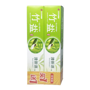 Bamboo Salt | Toothpaste for Gum Health and Fresh Breath 2 Tubes