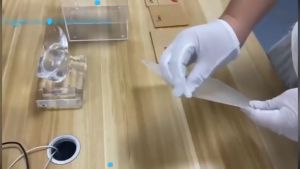 Palet Akrilik Transparan Stand Display Kuku Palsu / Perhiasan / Nail Art Tahan Lama