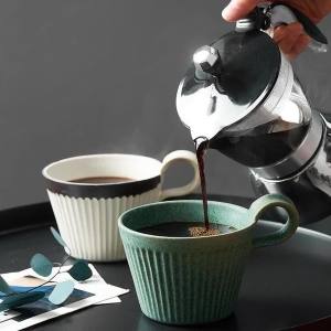 320ml Vintage Ceramic Coffee mug Japanese style Handmade Cappuccino cup Breakfast oatmeal milk mug Tea cup office home water cup