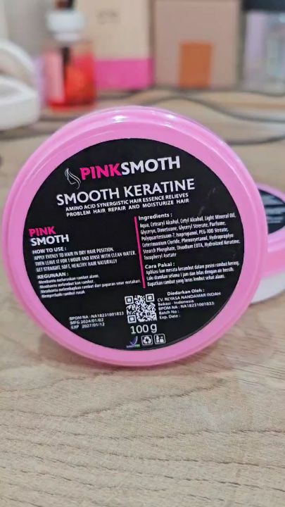 BPOM TREVEL SIZE 100ML - PINKSMOTH KERATINE