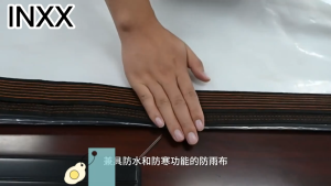 【5M Rope】 balcony rainproof artifact thickened rainproof cloth sunscreen Trapal Transparent PVC Plastic Tarpaulin with Eyelet transparent tarpaulin clear tarpaulin trapal makapal waterproof Makapal Household Tricycle Transparent rainproof cloth