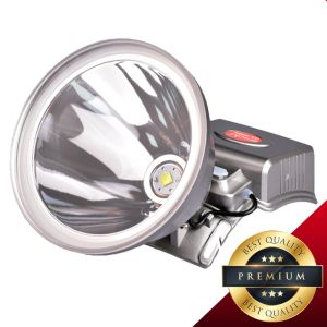 Senter Kepala Jumbo Led Cahaya Putih Kuning 300W Aoki Ak H300 ~ Senter Kepala Premium 300 Watt Super LED Baterai Lithium 7800mAh Super Terang Cahaya Putih dan Kuning Jarak 1500m Waterproof Headlamp Tahan 10 Jam NON STOP Water Resistant Tahan Air~ T.C