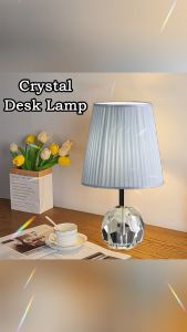 Simple And Stylish Crystal Desk Lamp For Bedroom Bedside Living Room Eye Protection Table Light
