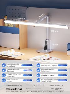 Philips | Desk Lamp Reading Light for Students and Children Eye Protection Adjustable Full Spectrum