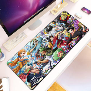 Bandai | One Piece Fire Anime Extended Mouse Pad Non-Slip Base & Stain Resistant Gaming Desk Mat