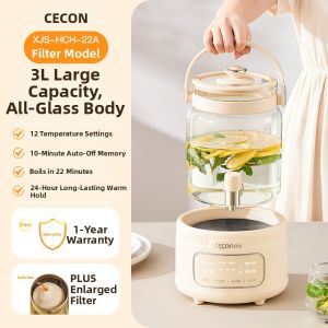 CECON | Automatic Glass Tea Pot