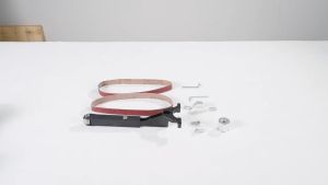 6/10ชิ้นลูกหมูขัดปรับแต่งอุปกรณ์เสริมสายพานขัดสำหรับ100/115/125ลูกหมูการตัดแต่งงานไม้