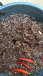 Mắm Ruốc Xào Thịt 300gr - Nhiều thịt -  Thơm ngon đậm vị mặn ngọt