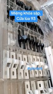 [Bịch 5 cái] - [Chính hãng] Miệng khoá 93 cửa lùa nhôm Xingfa - Vấu chốt sập cửa lùa