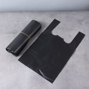 Thickened Black And Red Seafood Plastic Bag Convenient Handheld Hardware Packaging Crabs Special Extra Thick Seafood Plastic Bag