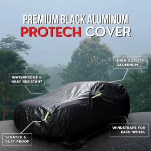 Jaecoo J7 SHS Protech Lab - Premium 3-Layered All Weather BLACK Aluminum Car Cover