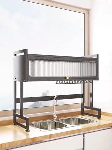 ชั้นวางจาน ชั้นวางคร่อมซิงค์ ชั้นวางจาน ชั้นวางคร่อมซิงค์ ชั้นวางจาน ที่คว่ำจานคร่อมซิงค์ ที่วางจาน ชั้นวางจานสแตนเลส ชั้นวางจานคร่อมซิงค์