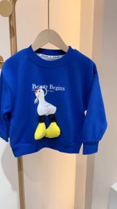 Hoodie Anak Perempuan 2-8 Tahun Panjang: Gaya Korea & Pullover Atasan