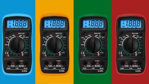 (Bangkok)Digital Multimeter ดิจิตอลมัลติมิเตอร์ รุ่น XL830L แสดงผลแม่นยำด้วยระบบดิจิตอล หน้าจอ LCD แสดงตัวเลขได้สูงสุด