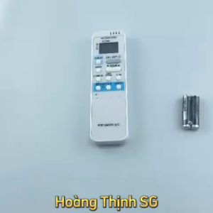 Điều khiển điều hoà SANYO RCS-7S2E-G remote máy lạnh SANYO 7S2E - tặng kèm pin
