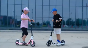【SG In Stock】Scooter Adult Teen Kick Scooter Foldable From Age 7 To Adult Built in hand brake with 8 inches wheels