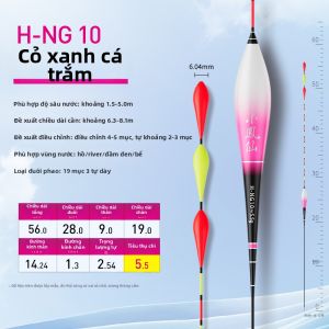 XIAOFENGXIAN | Phao Câu Cá Đầu Dày Chống Dòng Chảy Độ Nhạy Cao