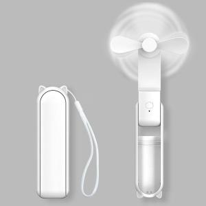 Quạt Cầm Tay Mini Sạc USB 2000mAh Có Thể Gập Lại Tích Hợp Chức Năng Sạc Dự Phòng 3 Tốc Độ Quạt Du Lịch Cầm Tay