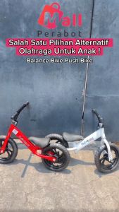 Mall Perabot | Balance Bike Push Bike | Sepeda Anak 2 Roda Tanpa Pedal | Kereta Keseimbangan Anak | Ride On Push Bike