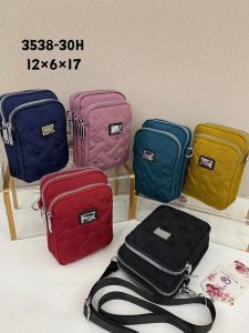 TAS SELEMPANG/ PINGANG KAMVAS  KODE 3538 MREK EA