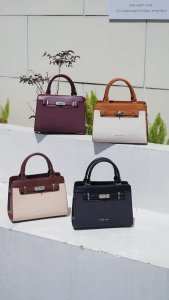Swiss Polo Womens PVC Leather Top Handle Sling Bag / Crossbody Bag / Shoulder Bag - HPS 6100