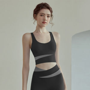 Womens Fitness Clothing Set Quick Dry Yoga Suit Pilates Vest Outdoor Wear Winter Sports Outfit Breathable Long Pants