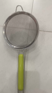 VỢT LỌC INOX CÁN XANH LOẠI 14cm Loại Tốt Hàng Dày Dặn