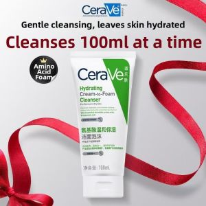 CeraVe | Gentle Moisturizing Sunscreen Removal Foaming Face Wash 100ml