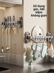 TAOSHI | Tổ Chức móc treo đa năng không cần khoan trong bếp
