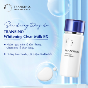 Bộ 2 Dưỡng Trắng Da Đơn Giản TRANSINO Uv Concealer - Brightening Clear Milk