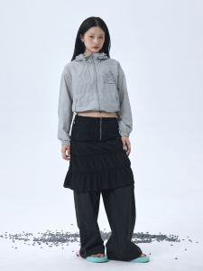 Achihara Spring Autumn Long Sleeve Thin Hooded Womens Casual Loose Top Sun Protection Clothing Versatile Short Outerwear