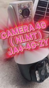 Camera 4G NLMT JA4-4G-ZY Độ phân giải 4MP hai ống kính quan sát 2 khung hình - hoạt động đọc lập