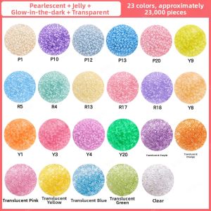 YUGUANG | Iridescent Glow-in-the-Dark High-Transparency Jelly Bean Supplement Pack