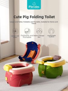 pierides | Portable Folding Childrens Toilet Cartoon Pig