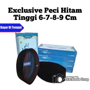 Peci Hitam Idaman Pendek Tinggi 6 7 8 9 cm