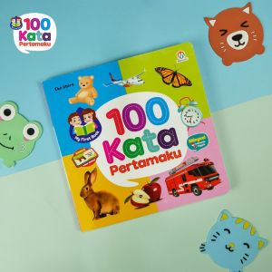 Boardbook Anak My First Book 100 Kata Pertamaku Ziyad Books